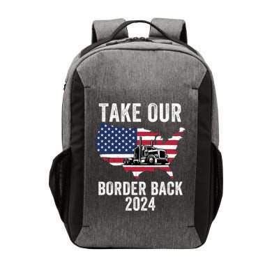 Take Our Border Back I Stand With Texas Truck Convoy 2024 I Support Texas 2024 Vector Backpack