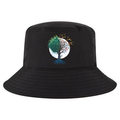 Tree Of Butterflies Cool Comfort Performance Bucket Hat