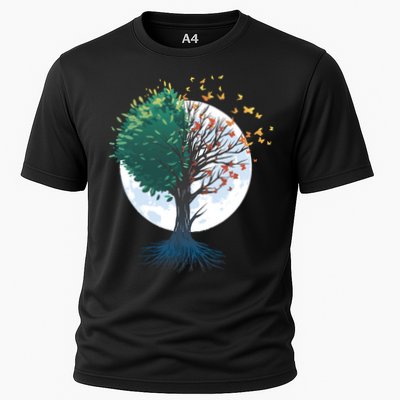 Tree Of Butterflies Performance Shirt