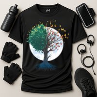 Tree Of Butterflies Performance Shirt