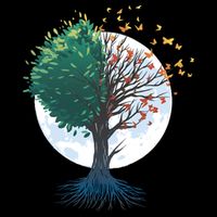 Tree Of Butterflies Performance Shirt