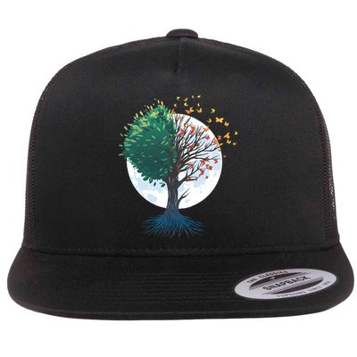Tree Of Butterflies Flatbill Hat