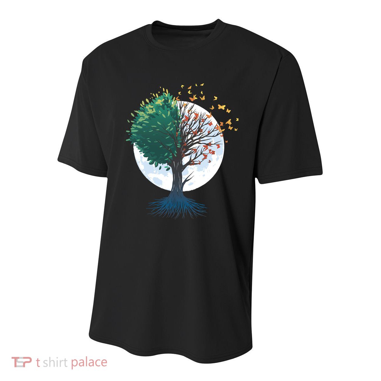 Tree Of Butterflies Youth Performance Sprint T-Shirt