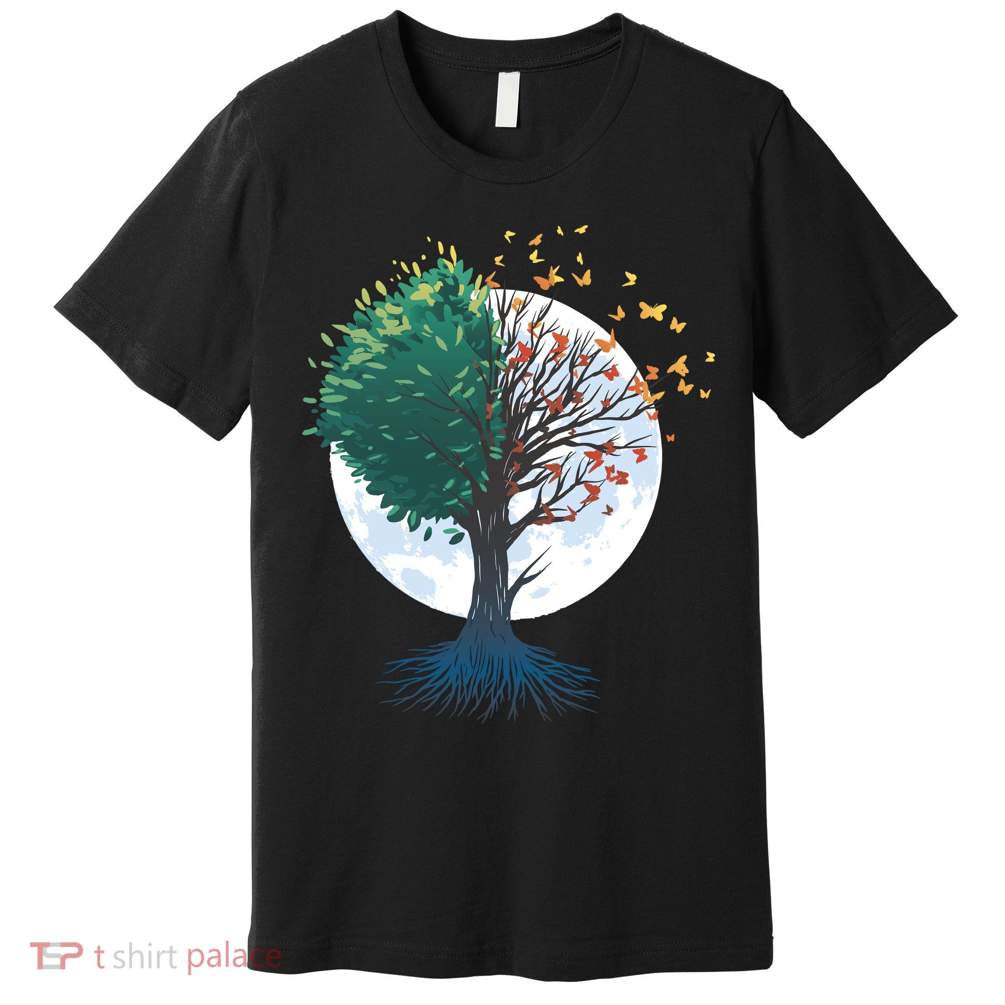 Tree Of Butterflies Premium T-Shirt