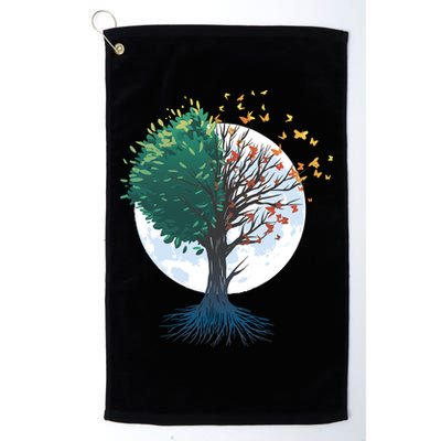 Tree Of Butterflies Golf Towel