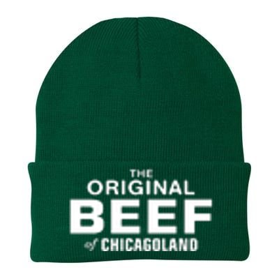 The Original Beef Of Chicagoland Knit Cap Winter Beanie