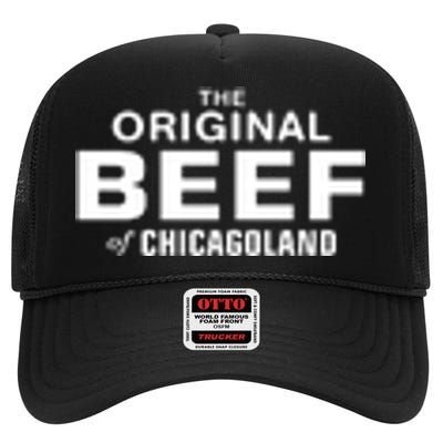 The Original Beef Of Chicagoland High Crown Mesh Back Trucker Hat