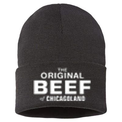 The Original Beef Of Chicagoland Sustainable Knit Beanie