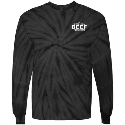 The Original Beef Of Chicagoland Tie-Dye Long Sleeve Shirt