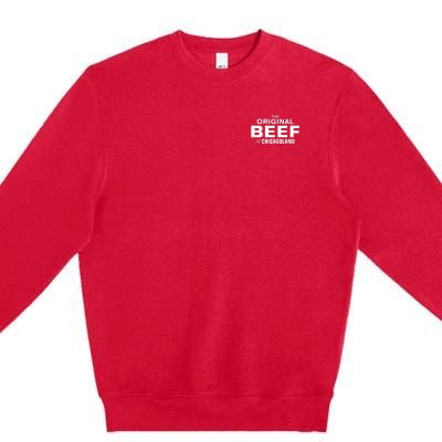 The Original Beef Of Chicagoland Premium Crewneck Sweatshirt