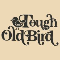 Tough Old Bird Grandma Zip Tote Bag