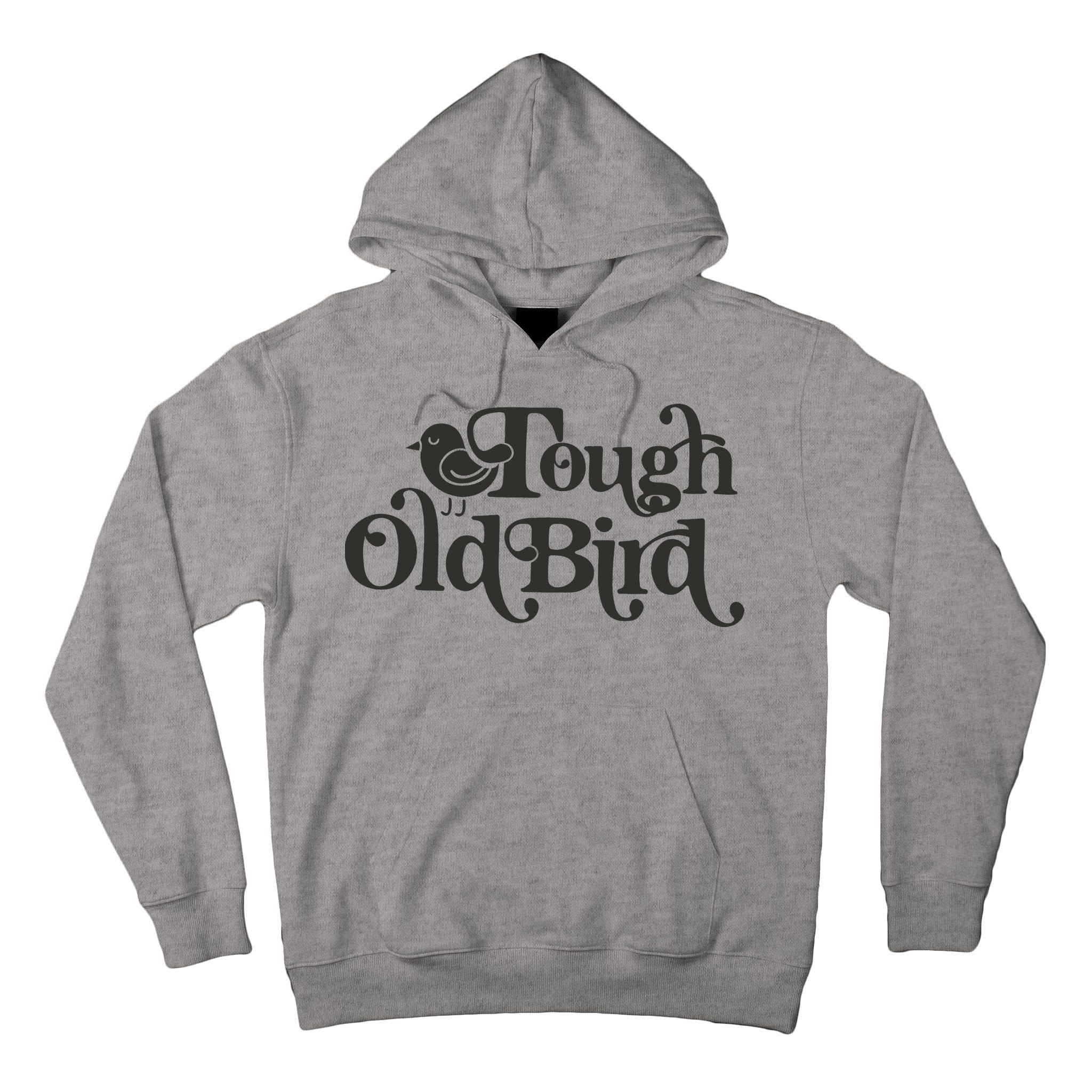 Tough Old Bird Grandma Tall Hoodie