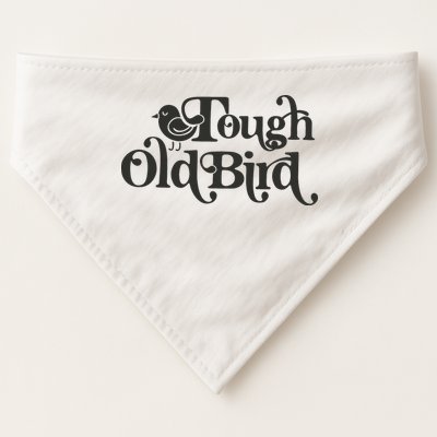 Tough Old Bird Grandma USA-Made Doggie Bandana