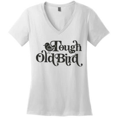 Tough Old Bird Grandma Women's V-Neck T-Shirt