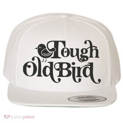 Tough Old Bird Grandma Wool Snapback Cap