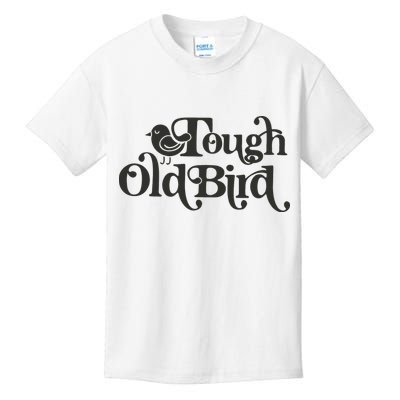 Tough Old Bird Grandma Kids T-Shirt