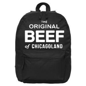 The Original Beef Of Chicagolan 16 in Basic Backpack