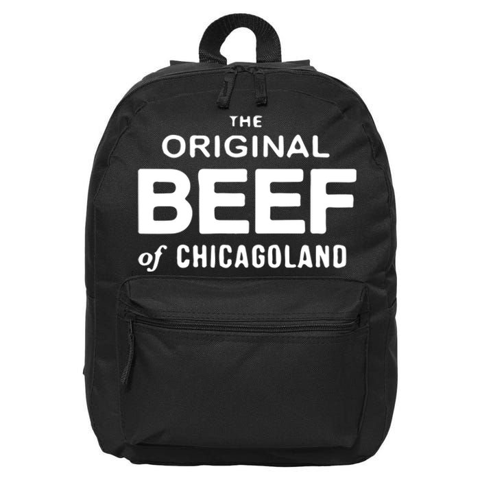 The Original Beef Of Chicagolan 16 in Basic Backpack