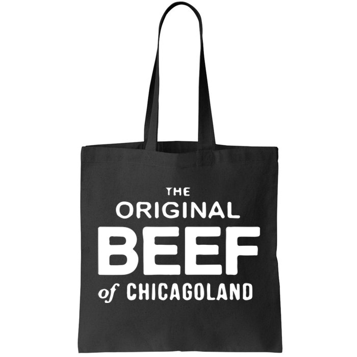 The Original Beef Of Chicagolan Tote Bag