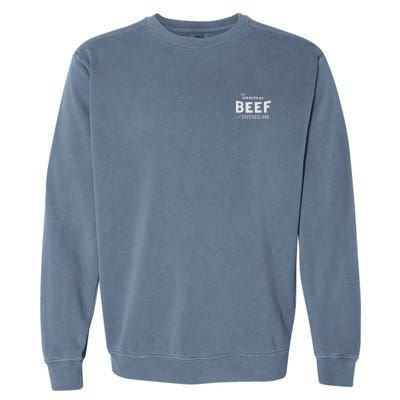 The Original Beef Of Chicagoland Vintage Garment-Dyed Sweatshirt