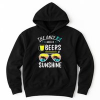 The Only BS I need is Beers And Sunshine Cool Funny Summer Hoodie