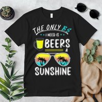The Only BS I need is Beers And Sunshine Cool Funny Summer Premium T-Shirt
