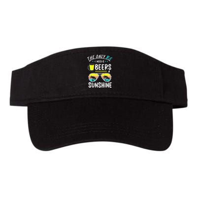 The Only BS I need is Beers And Sunshine Cool Funny Summer Visor