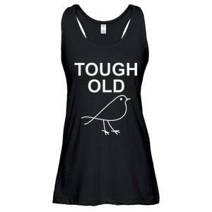 Tough Old Bird Funny Jokes Sarcastic Ladies Essential Flowy Tank