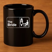 The Office Bride Office Theme Bachelorette Bridal Party 11oz C Handle Ceramic Mug