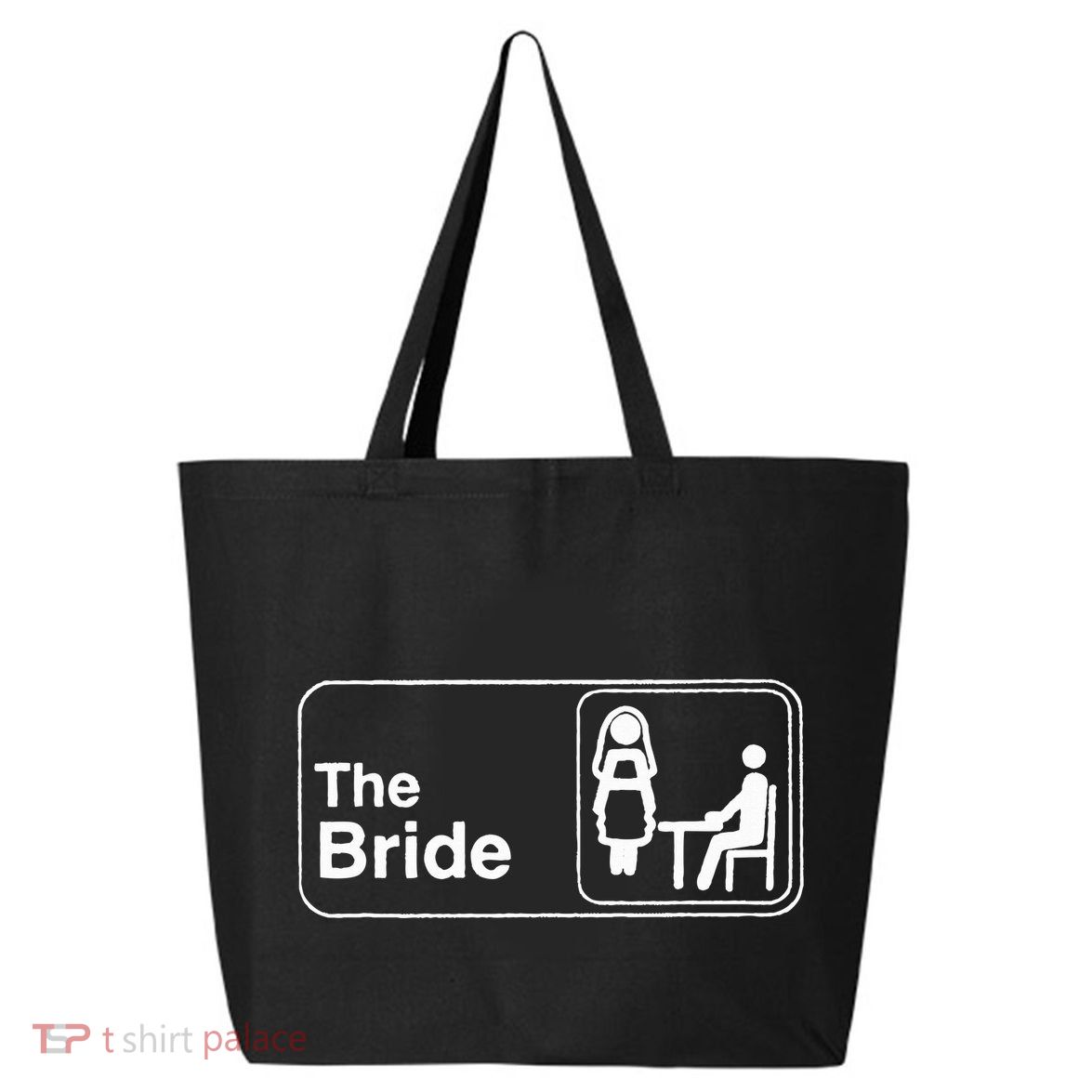 The Office Bride Office Theme Bachelorette Bridal Party 25L Jumbo Tote
