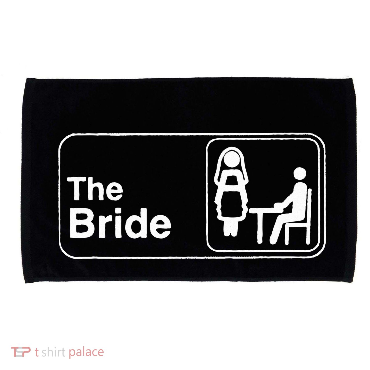 The Office Bride Office Theme Bachelorette Bridal Party Microfiber Hand Towel