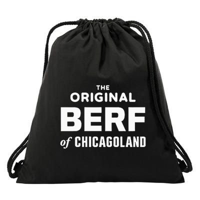 The Original Berf Of Chicagoland Drawstring Bag