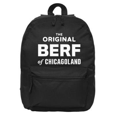 The Original Berf Of Chicagoland 16 in Basic Backpack