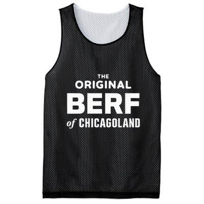 The Original Berf Of Chicagoland Mesh Reversible Basketball Jersey Tank