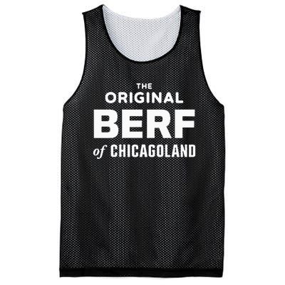 The Original Berf Of Chicagoland Mesh Reversible Basketball Jersey Tank