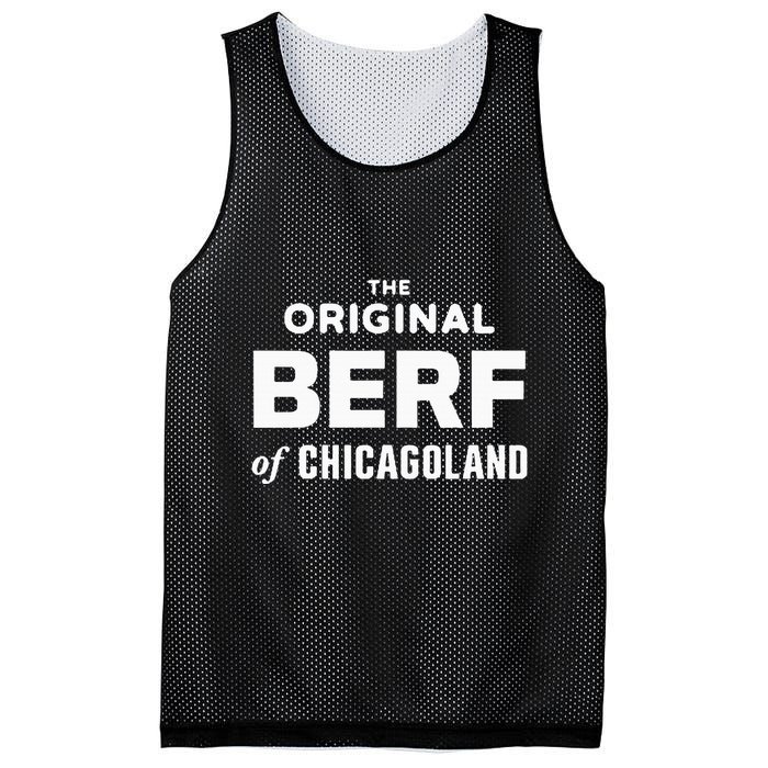 The Original Berf Of Chicagoland Mesh Reversible Basketball Jersey Tank
