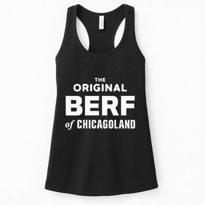 The Original Berf Of Chicagoland Womens Tank Top