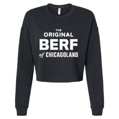 The Original Berf Of Chicagoland Cropped Pullover Crew