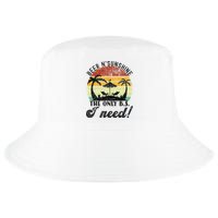 The Only BS I Need Is Beers And Sunshine Retro Beach Cool Comfort Performance Bucket Hat