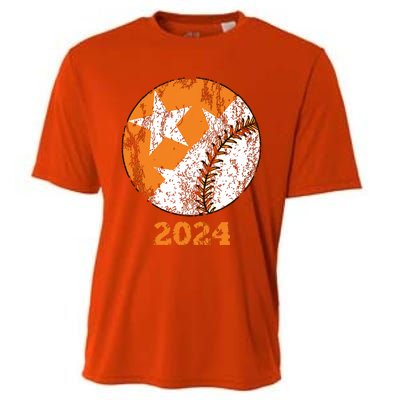 Tennessee Omaha Bound Knoxville Baseball Fan 2024 Champion Cooling Performance Crew T-Shirt