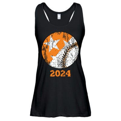 Tennessee Omaha Bound Knoxville Baseball Fan 2024 Champion Ladies Essential Flowy Tank