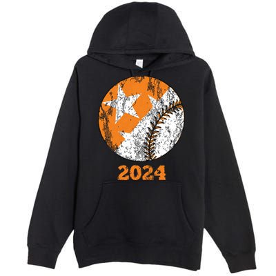 Tennessee Omaha Bound Knoxville Baseball Fan 2024 Champion Premium Pullover Hoodie