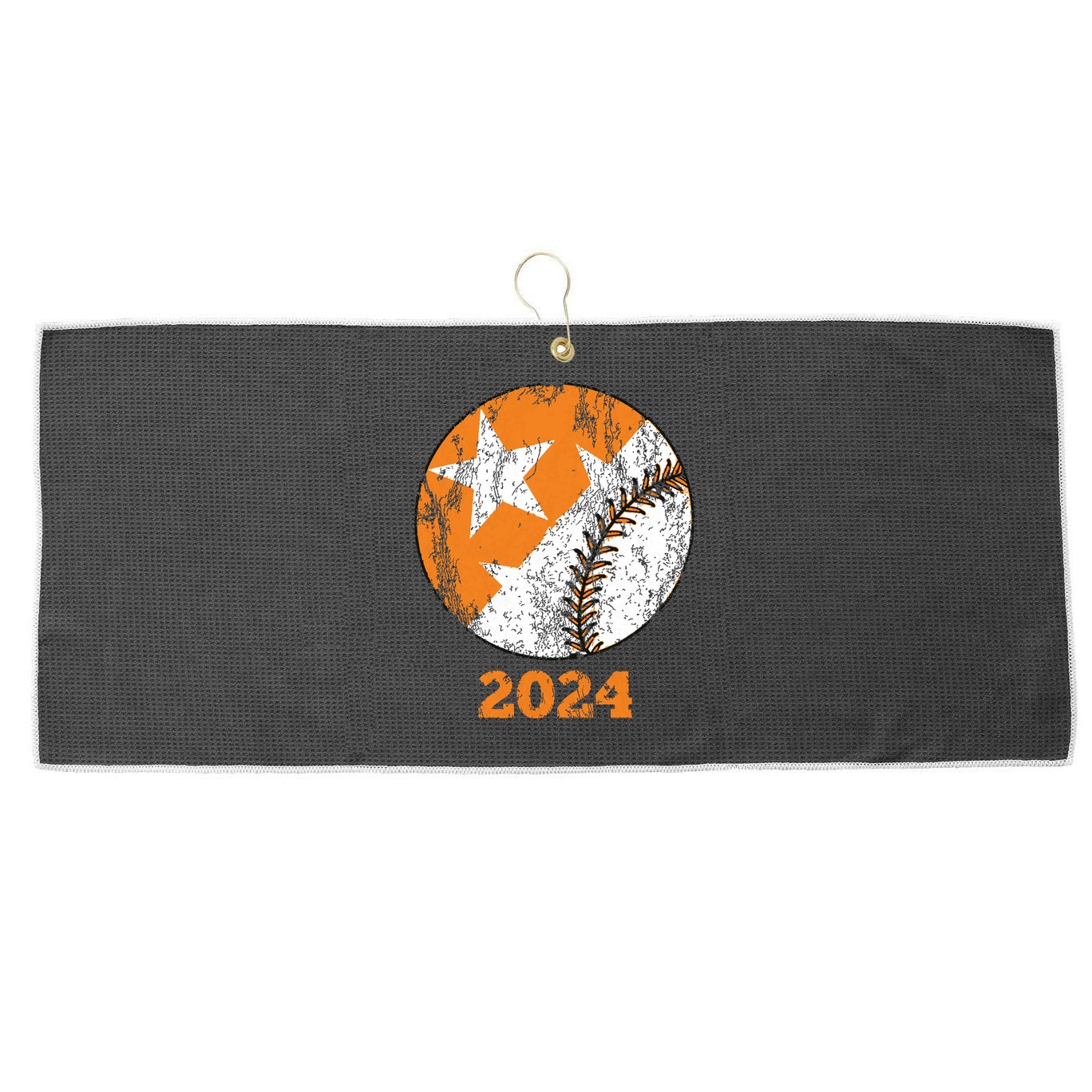 Tennessee Omaha Bound Knoxville Baseball Fan 2024 Champion Large Microfiber Waffle Golf Towel