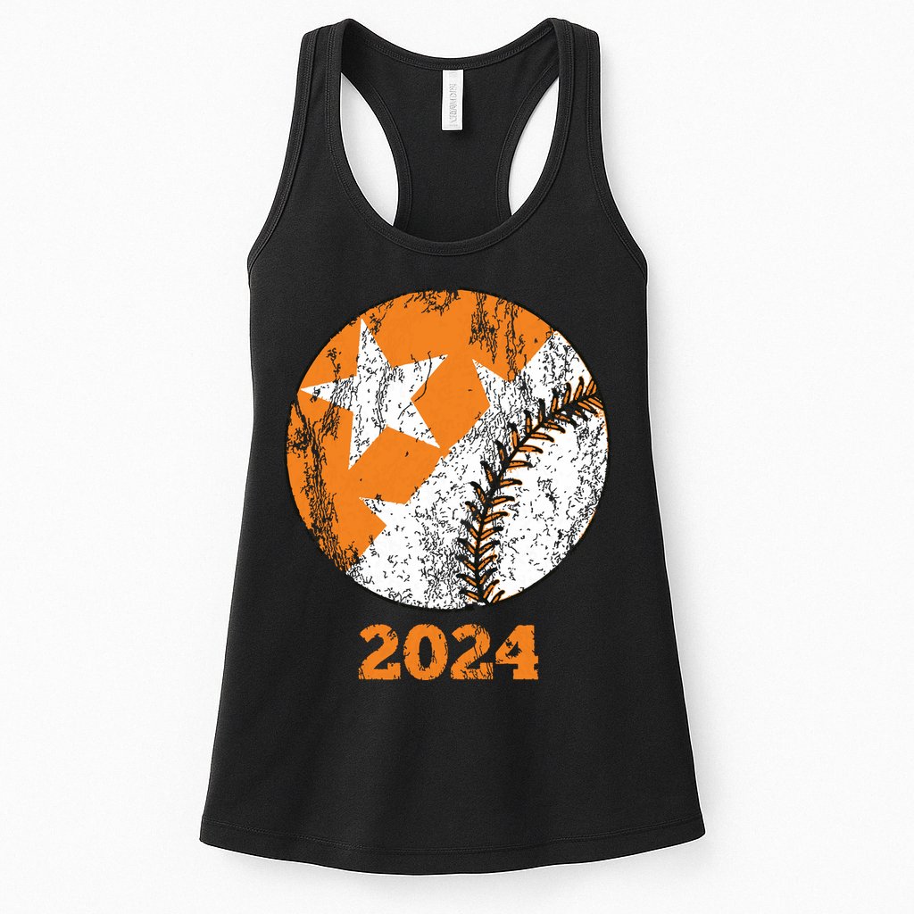 Tennessee Omaha Bound Knoxville Baseball Fan 2024 Champion Womens Tank Top