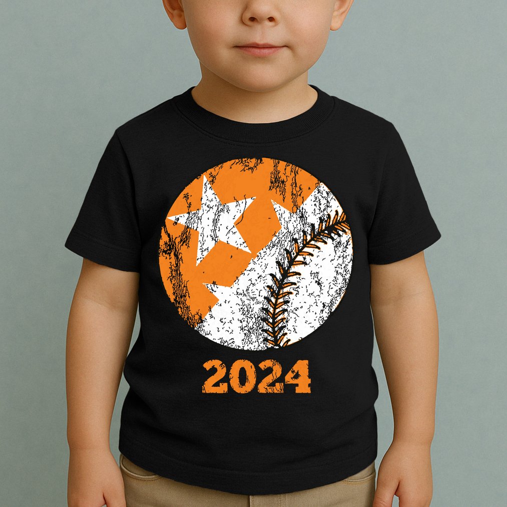 Tennessee Omaha Bound Knoxville Baseball Fan 2024 Champion Toddler T-Shirt