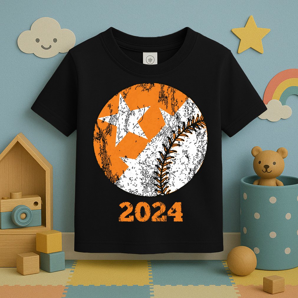 Tennessee Omaha Bound Knoxville Baseball Fan 2024 Champion Toddler T-Shirt