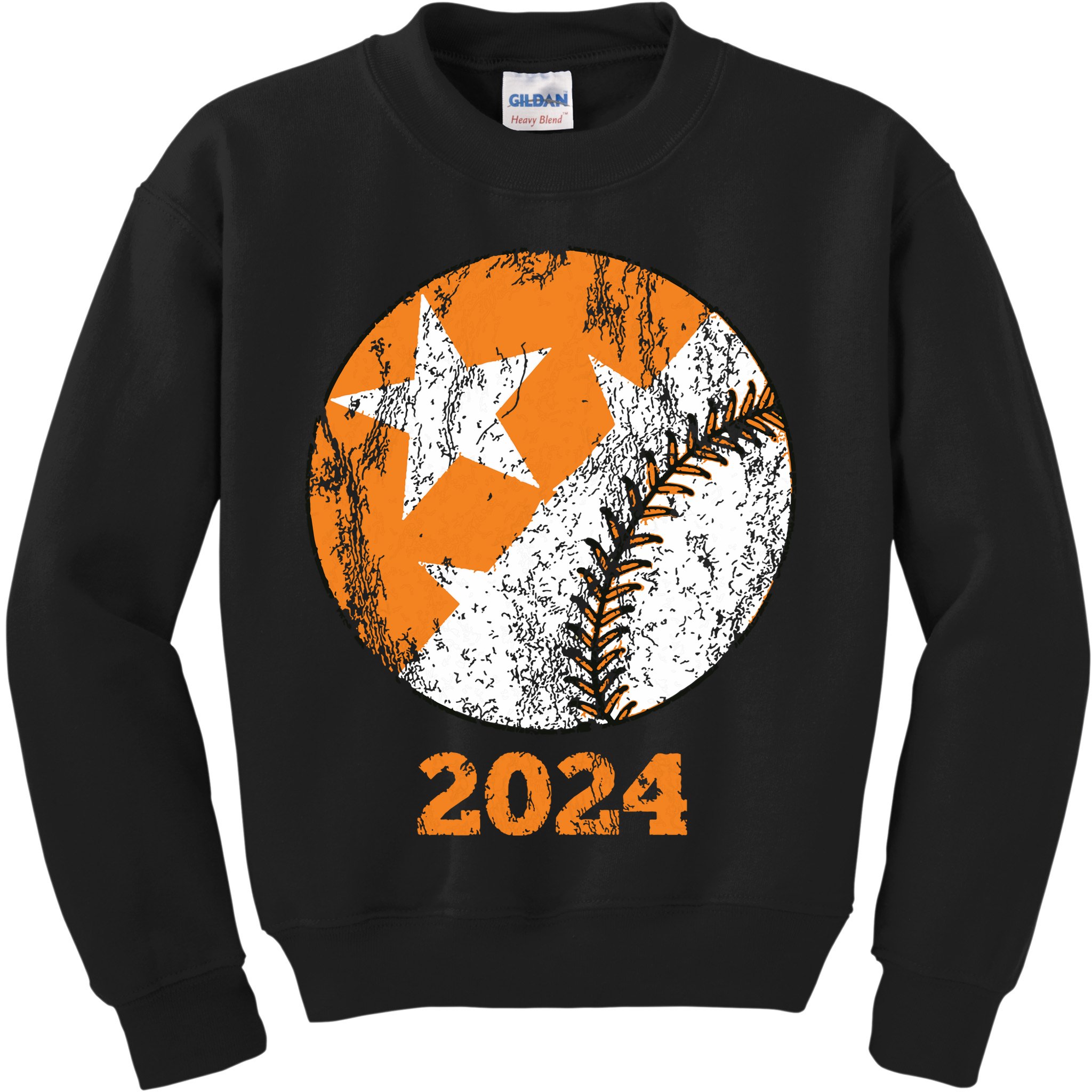 Tennessee Omaha Bound Knoxville Baseball Fan 2024 Champion Kids Sweatshirt
