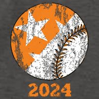Tennessee Omaha Bound Knoxville Baseball Fan 2024 Champion Vector Backpack