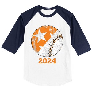 Tennessee Omaha Bound Knoxville Baseball Fan 2024 Champion Baseball Sleeve Shirt