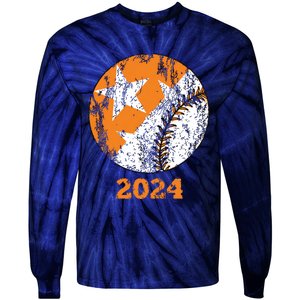 Tennessee Omaha Bound Knoxville Baseball Fan 2024 Champion Tie-Dye Long Sleeve Shirt